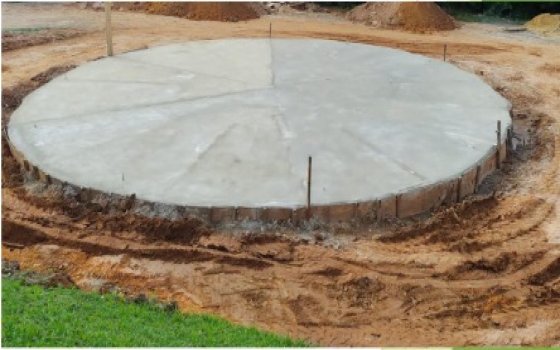 Cálculos e Projetos de Fundação e Base para Reservatórios Metálicos Holambra-SP 1.000m3