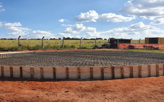 Projeto de Fundação de 1.000m3 apoiado